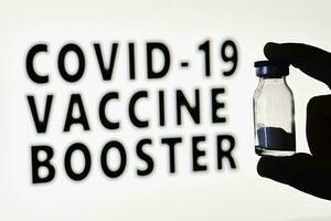 covid-19 Impfstoff Booster Dosis foto