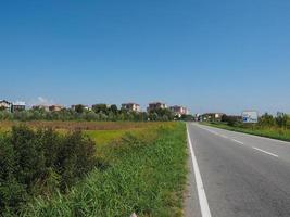 Blick auf die Stadt Settimo Torinese foto