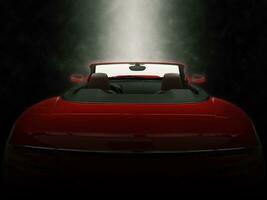genial Sport Auto - - dunkel Epos Beleuchtung foto