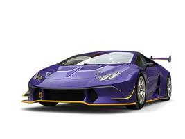 dunkel violett schnell Rennen Auto foto