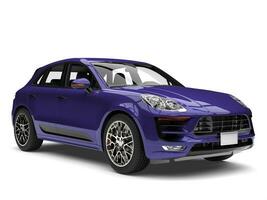 tief violett modern suv Auto foto