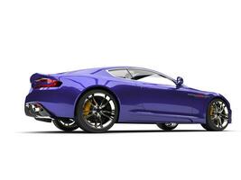 metallisch lila modern Luxus Sport Auto - - Seite Aussicht foto
