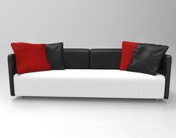 modern minimalistisch Sofa foto