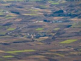 Flachland von das Mazedonien Region von Griechenland foto