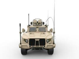 Licht Kampf Militär- Fahrzeug - - Vorderseite Aussicht foto