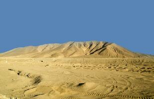 Sahara Wüste Hügel foto