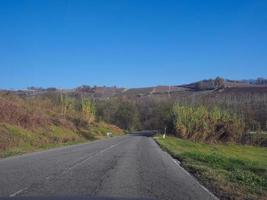 Roero-Hügel im Piemont foto