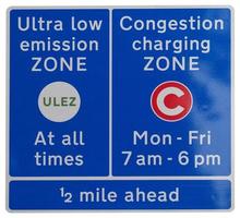 ulez Ultra Low Emission Zone und C Staugebührenzone foto