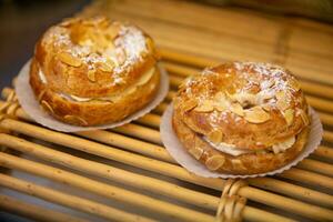 zwei Paris brest Gebäck foto