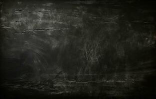 schwarz Tafel Hintergrund mit ein Menge von Kratzen foto