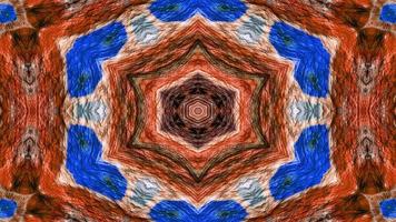 abstraktes hölzernes Kaleidoskop foto