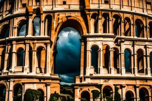 das Kolosseum im Rom, Italien. KI-generiert foto