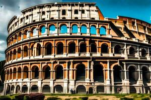 das Kolosseum im Rom, Italien. KI-generiert foto