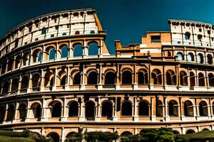 das Kolosseum im Rom, Italien. KI-generiert foto