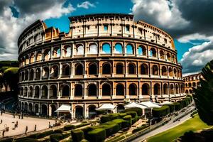 das Kolosseum im Rom, Italien. KI-generiert foto