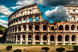 das Kolosseum im Rom, Italien. KI-generiert foto