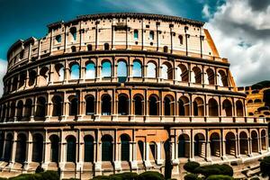 das Kolosseum im Rom, Italien. KI-generiert foto