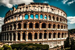 das Kolosseum im Rom, Italien. KI-generiert foto