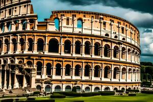 das Kolosseum im Rom, Italien. KI-generiert foto