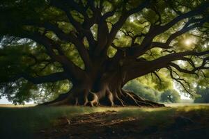 das Baum von Leben durch James mccormick. KI-generiert foto