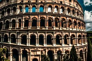 das Kolosseum im Rom, Italien. KI-generiert foto