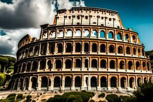 das Kolosseum im Rom, Italien. KI-generiert foto