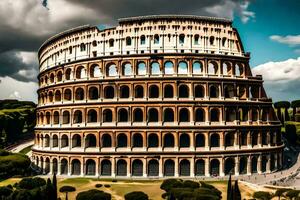 das Kolosseum im Rom, Italien. KI-generiert foto