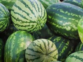 große reife Wassermelonen foto