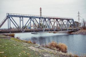 Pripyat, Tschernobyl, Ukraine, 22. November 2020 - Brücke in Tschernobyl foto
