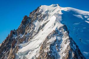 mont weiß, mont blanc Massiv, Chamonix, Alpen, Frankreich foto