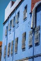 Blau Medina von Chechaouen, Marokko foto