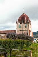 das schön unser Dame von das Wunder Gemeinde gelegen auf Tunja sogamoso Straße foto