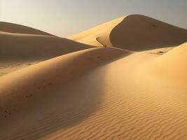 körnig Sand, ai generiert foto