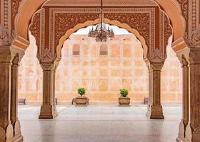 Stadtpalast von Jaipur in der Stadt Jaipur foto