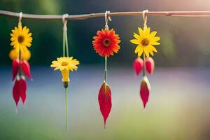 Foto Hintergrund das Himmel, Blumen, das Sonne, das Himmel, das Sonne, das Himmel,. KI-generiert