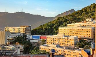 Cantagalo-Hügelfavela in Rio de Janeiro. foto