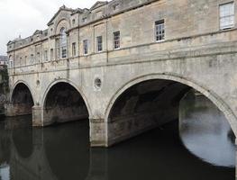 Pulteney-Brücke im Bad foto