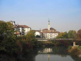 Blick auf die Stadt Venaria foto