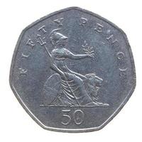 50-Pence-Münze, Großbritannien