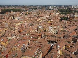 Luftaufnahme von Bologna foto