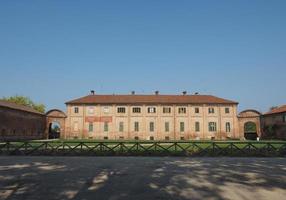 palazzina di stupinigi königliches jagdschloss ställe in nischelino foto