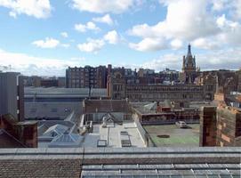 Blick auf Glasgow, Schottland foto