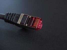 RJ45-Ethernet-Stecker foto