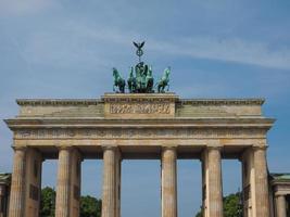 brandenburger tor brandenburger tor in berlin foto