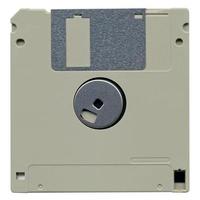 Diskette isoliert foto