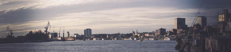Skyline von Hamburg foto