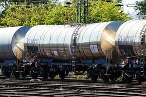 vtg. Container Versand. global Fracht und Transport. International Transport. foto