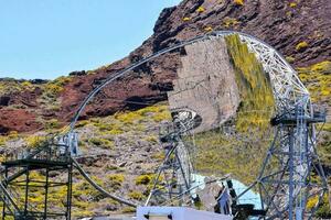 modern wissenschaftlich astronomisch Observatorium Teleskop foto