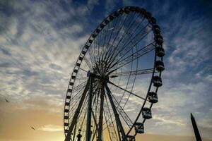 ein Ferris Rad foto
