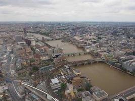 Luftaufnahme von London foto